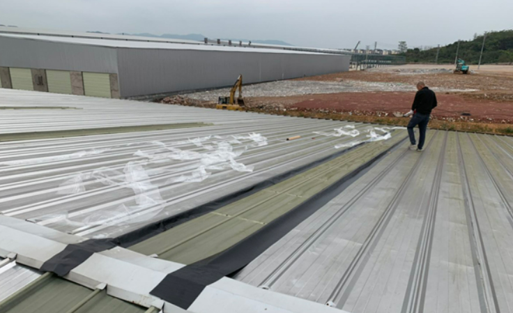 仁化厂房屋面防水维修案例